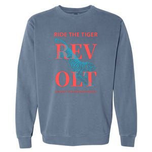 Revolt Against The Modern World Ride The Tiger Julius Evola Garment-Dyed Sweatshirt