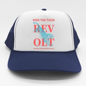 Revolt Against The Modern World Ride The Tiger Julius Evola Trucker Hat