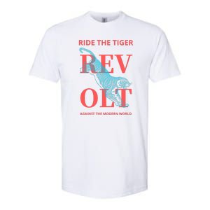 Revolt Against The Modern World Ride The Tiger Julius Evola Softstyle CVC T-Shirt