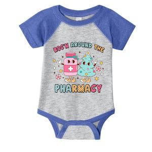 RocN Around The Pharmacy Funny Pharmacist Christmas Cute Gift Infant Baby Jersey Bodysuit