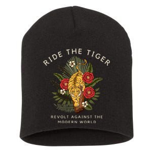 Revolt Against The Modern World Ride The Tiger Julius Evola Short Acrylic Beanie