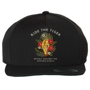 Revolt Against The Modern World Ride The Tiger Julius Evola Wool Snapback Cap