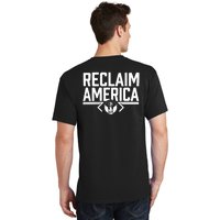 Reclaim America USA Eagle Republican Conservative (On Back) T-Shirt