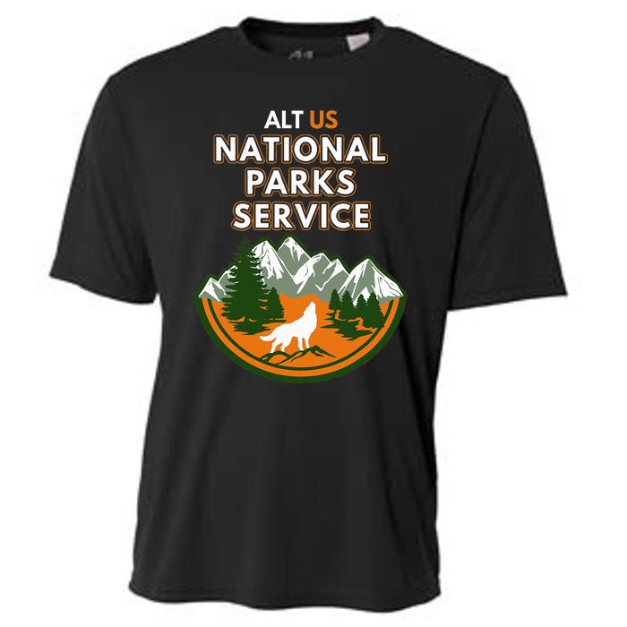 Resist Alt Us National Parks Service Cooling Performance Crew T-Shirt