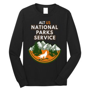 Resist Alt Us National Parks Service Long Sleeve Shirt