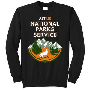 Resist Alt Us National Parks Service Sweatshirt