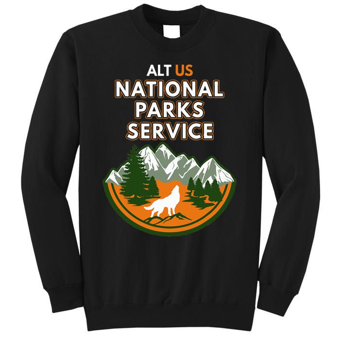 Resist Alt Us National Parks Service Sweatshirt