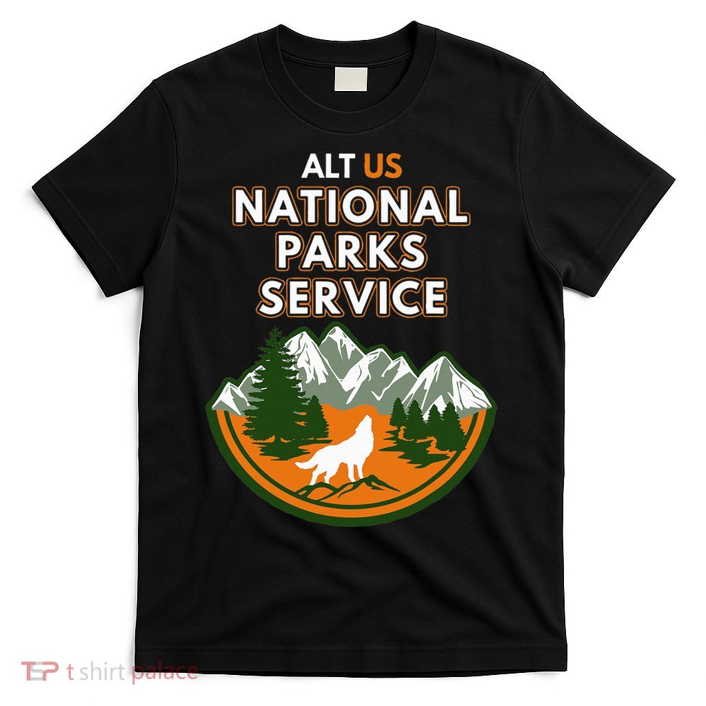Resist Alt Us National Parks Service T-Shirt