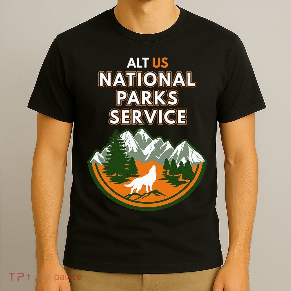 Resist Alt Us National Parks Service T-Shirt