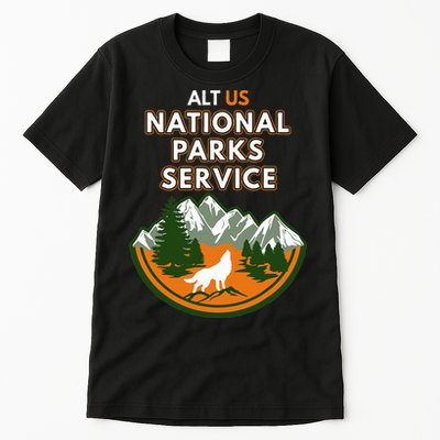 Resist Alt Us National Parks Service Tall T-Shirt