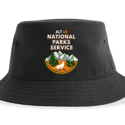 Resist Alt Us National Parks Service Sustainable Bucket Hat