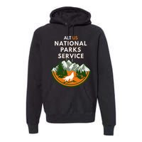 Resist Alt Us National Parks Service Premium Hoodie