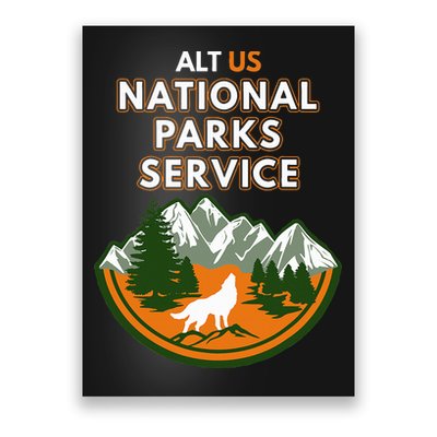 Resist Alt Us National Parks Service Poster