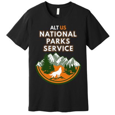 Resist Alt Us National Parks Service Premium T-Shirt