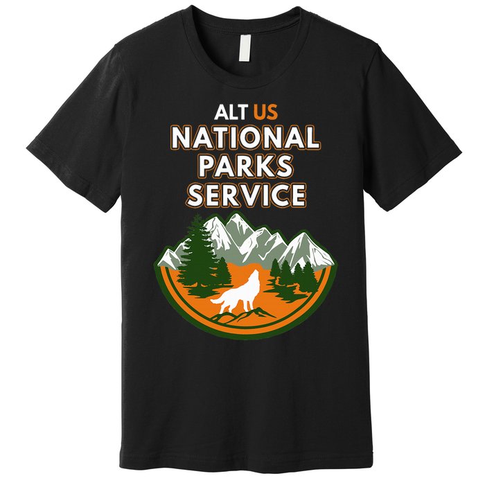 Resist Alt Us National Parks Service Premium T-Shirt