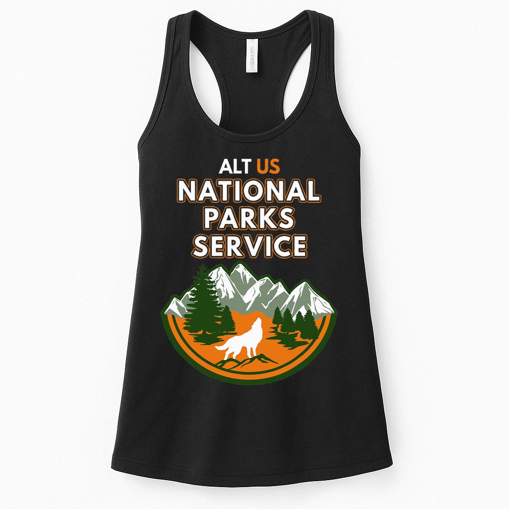 Resist Alt Us National Parks Service Womens Tank Top