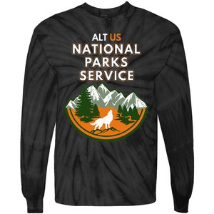 Resist Alt Us National Parks Service Tie-Dye Long Sleeve Shirt