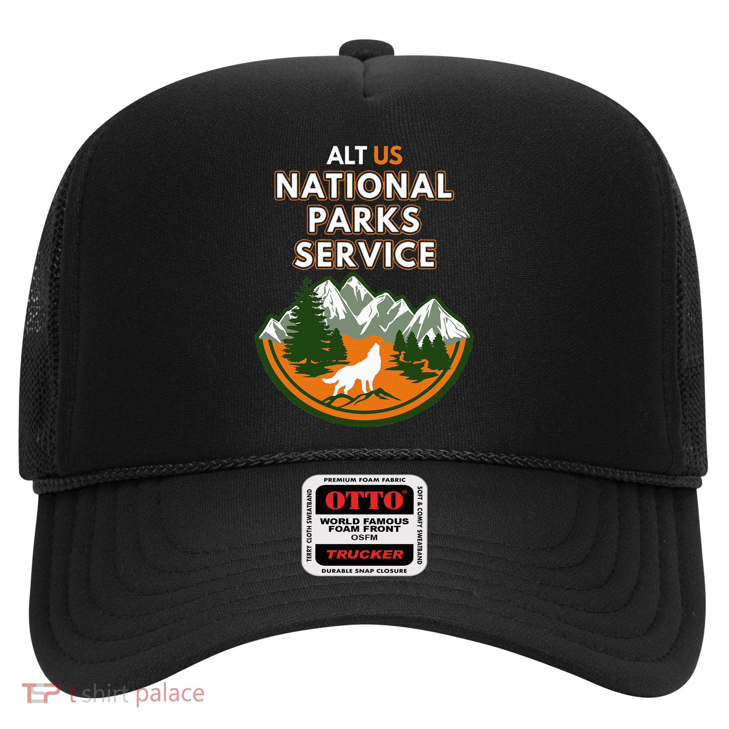 Resist Alt Us National Parks Service Trucker Hat