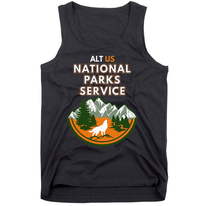 Resist Alt Us National Parks Service Tank Top