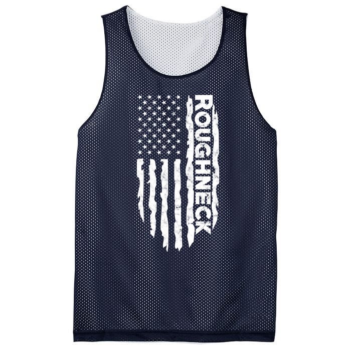 Roughneck - American US Flag Oilfield Patriot Mesh Reversible Basketball Jersey Tank