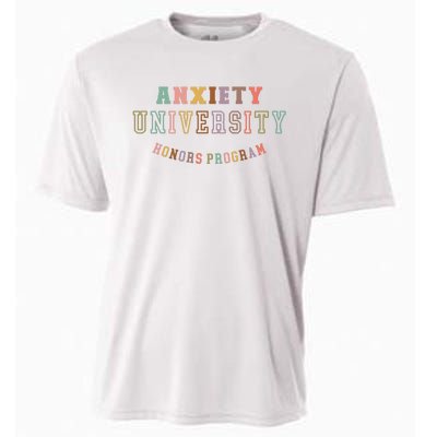 Retro Anxiety University Honors Program Cooling Performance Crew T-Shirt