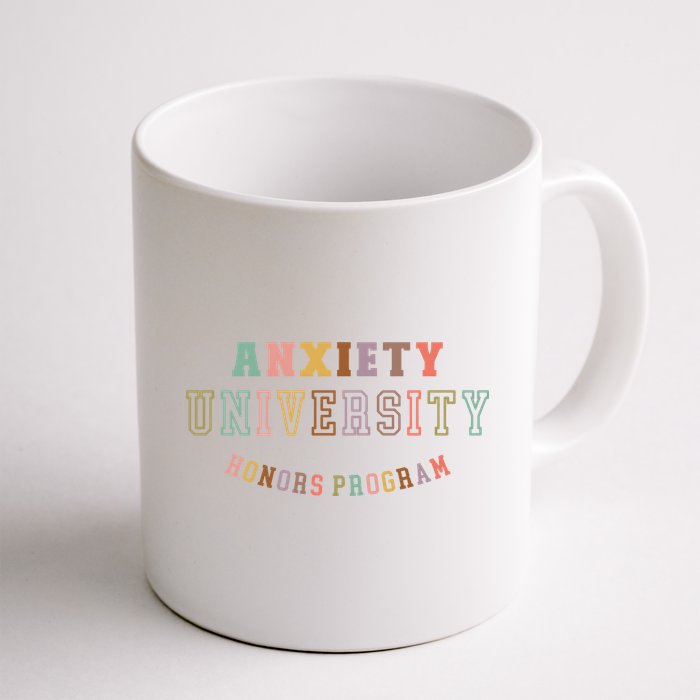 Retro Anxiety University Honors Program Coffee Mug