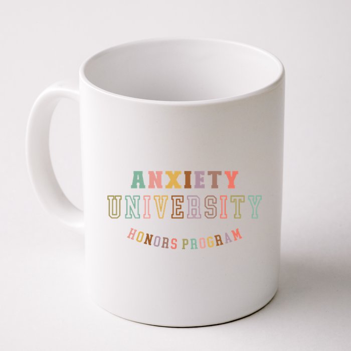 Retro Anxiety University Honors Program Coffee Mug