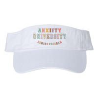 Retro Anxiety University Honors Program Valucap Bio-Washed Visor