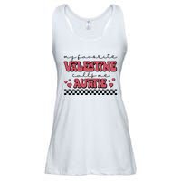 Retro Auntie Valentine's Day Ladies Essential Flowy Tank