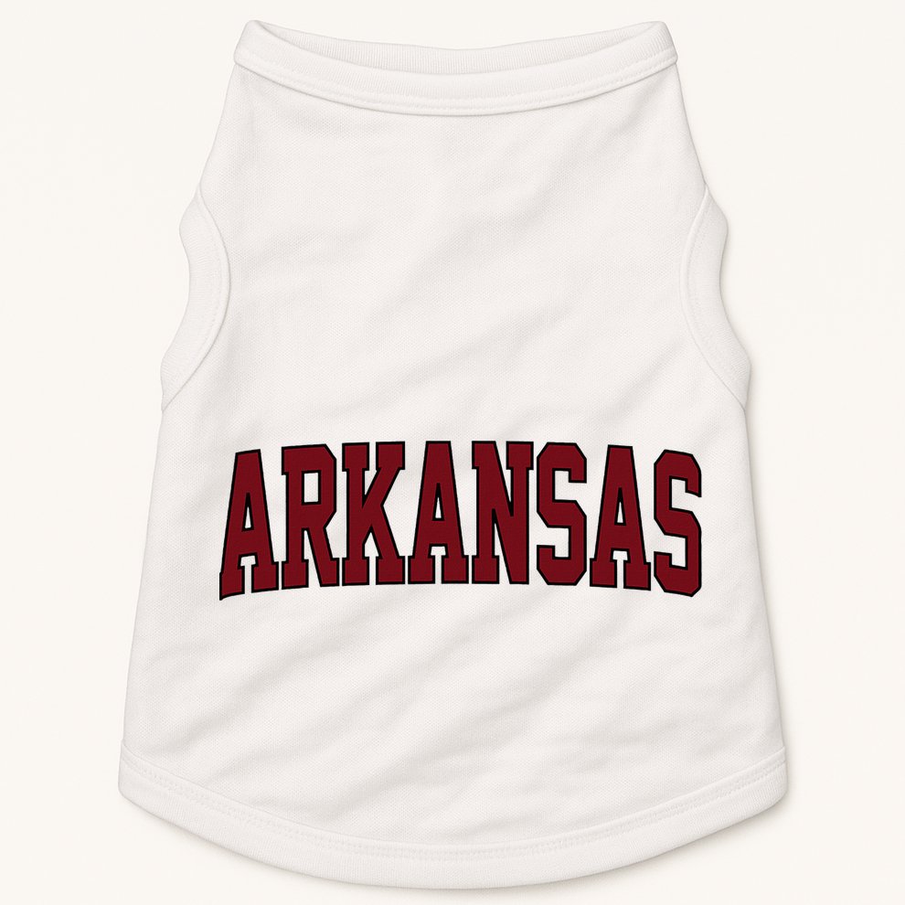 Retro Arkansas Vintage Arkansas Lovers Classic Doggie Tank