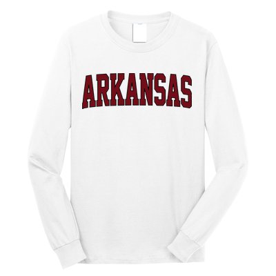 Retro Arkansas Vintage Arkansas Lovers Classic Long Sleeve Shirt