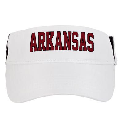 Retro Arkansas Vintage Arkansas Lovers Classic Adult Drive Performance Visor