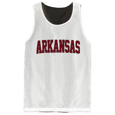 Retro Arkansas Vintage Arkansas Lovers Classic Mesh Reversible Basketball Jersey Tank