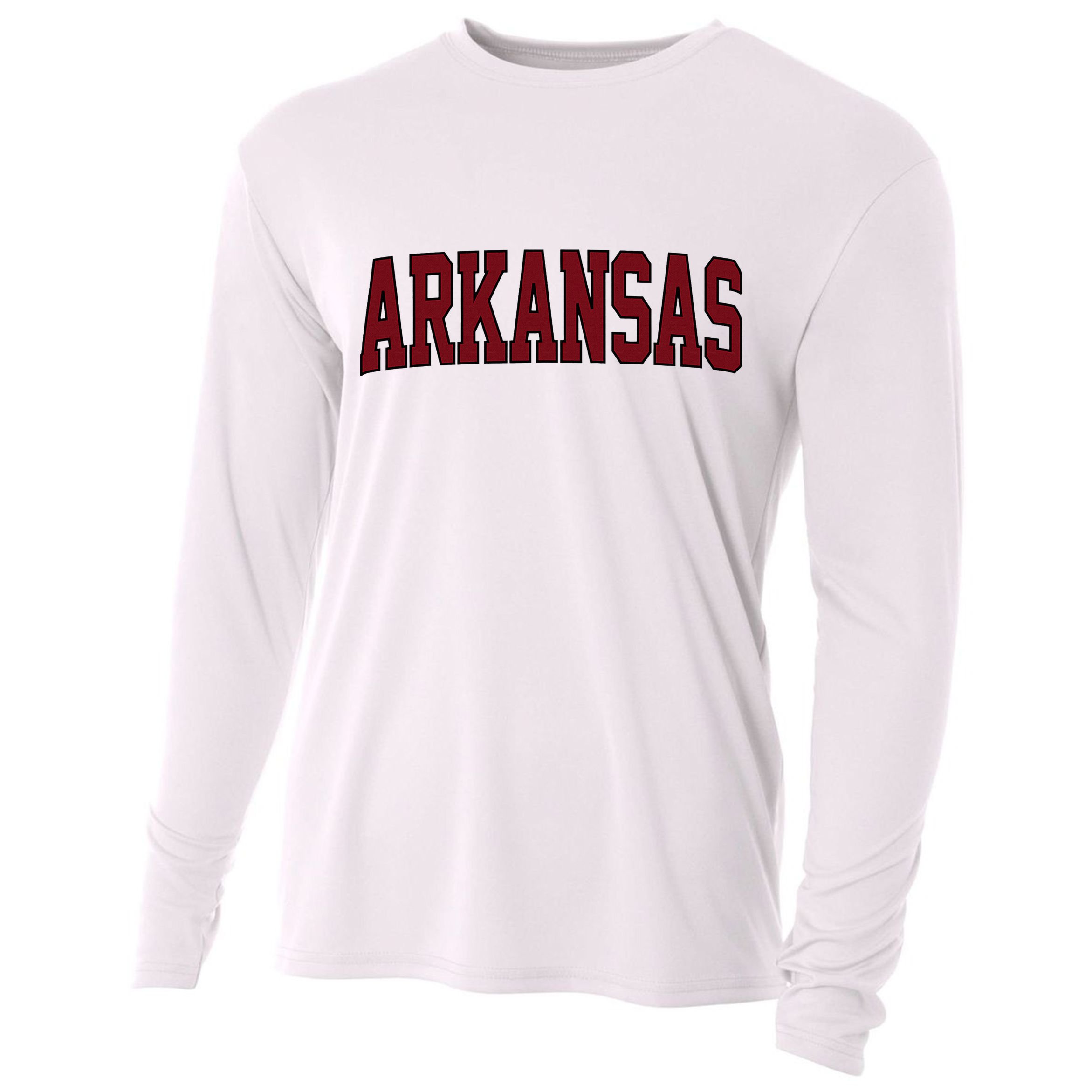 Retro Arkansas Vintage Arkansas Lovers Classic Cooling Performance Long Sleeve Crew