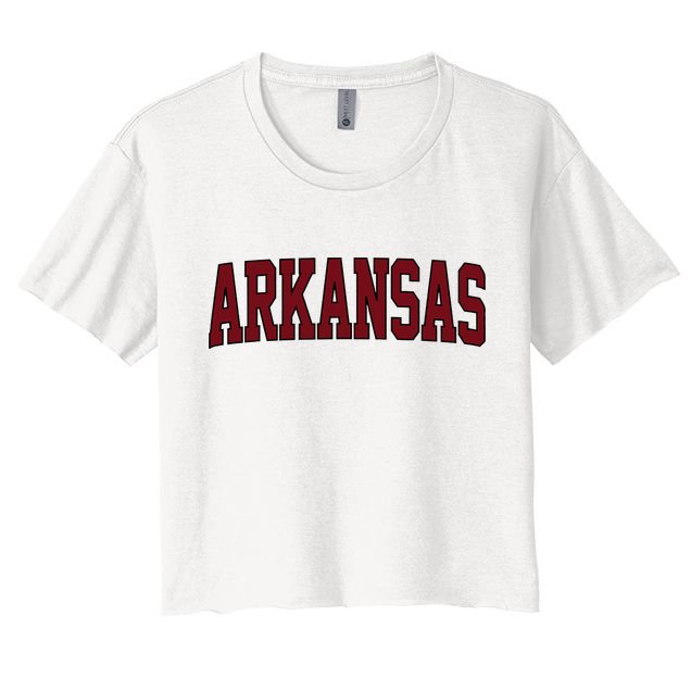 Retro Arkansas Vintage Arkansas Lovers Classic Crop Top