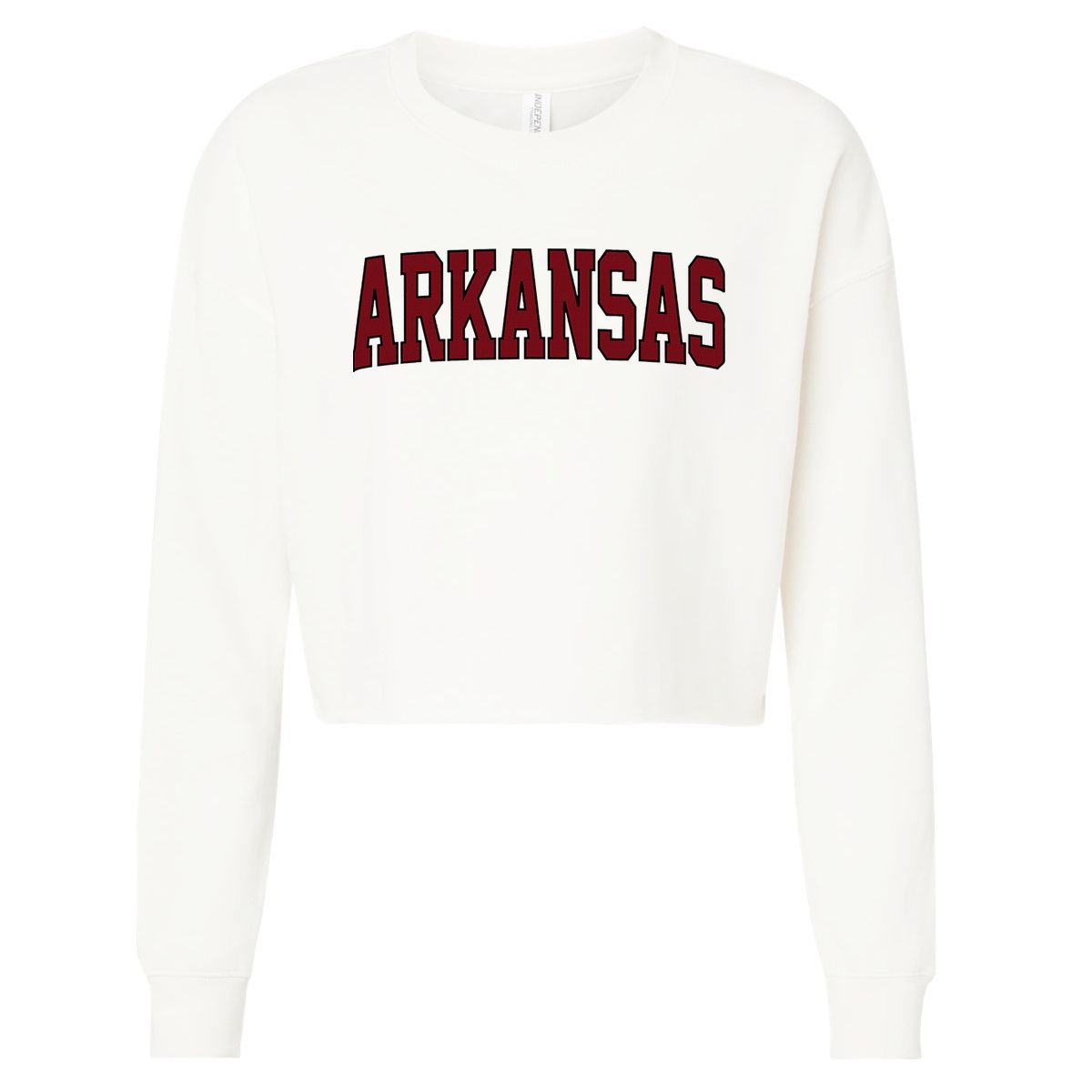 Retro Arkansas Vintage Arkansas Lovers Classic Cropped Pullover Crew