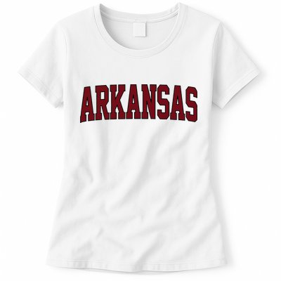 Retro Arkansas Vintage Arkansas Lovers Classic Womens T-Shirt
