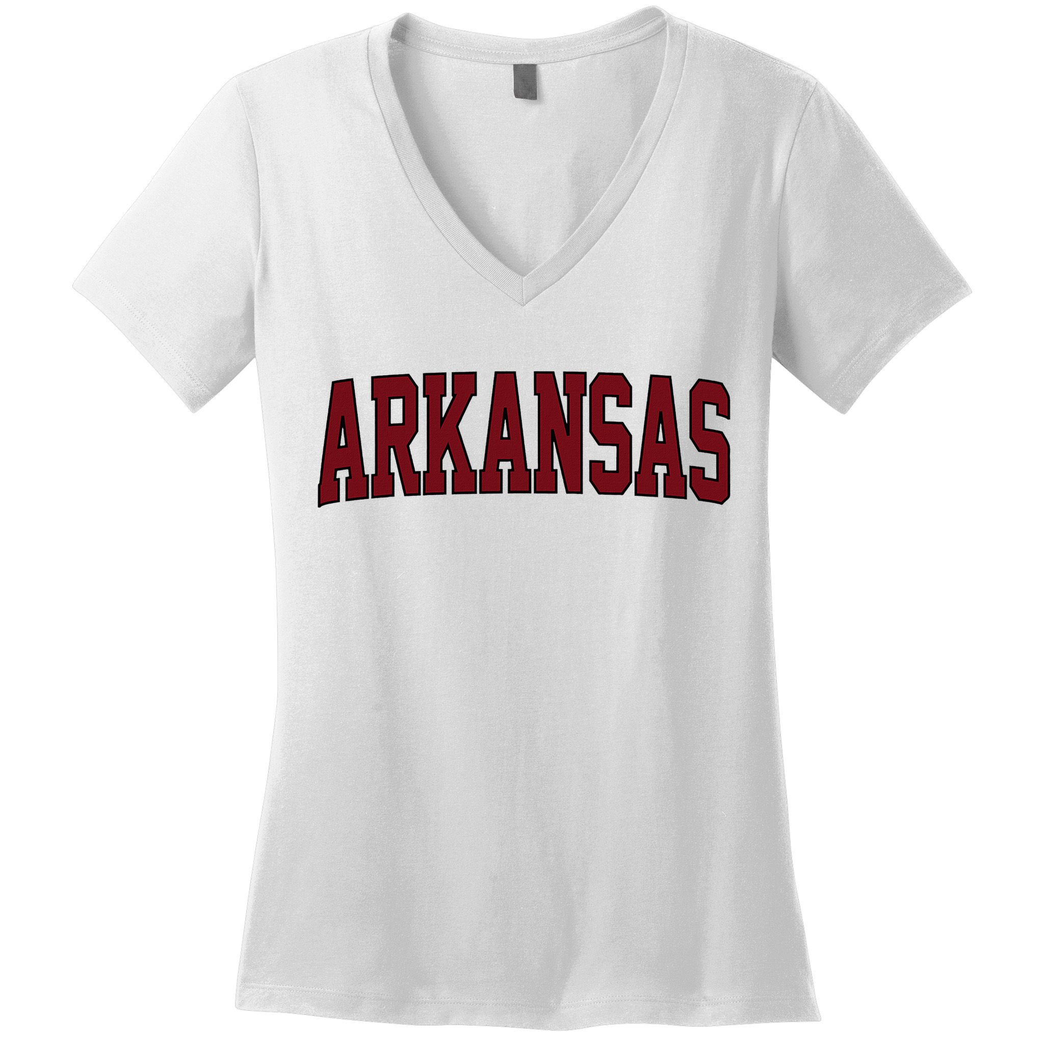 Retro Arkansas Vintage Arkansas Lovers Classic Women's V-Neck T-Shirt