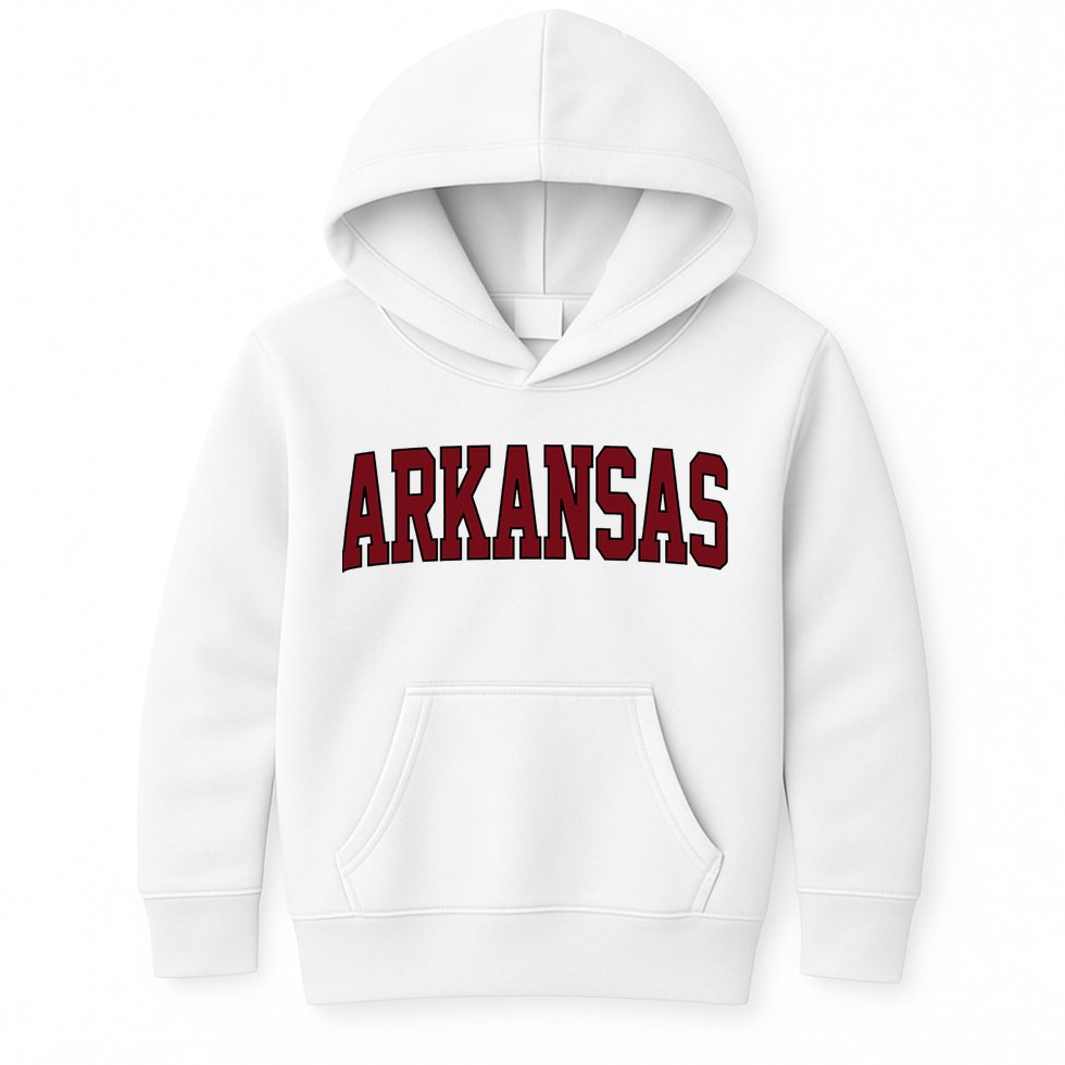 Retro Arkansas Vintage Arkansas Lovers Classic Kids Hoodie