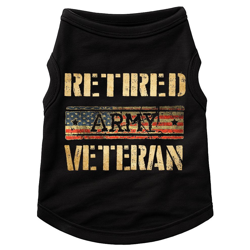Retired army veteran Doggie Tank