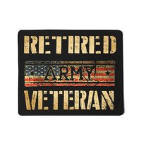 Retired army veteran Mousepad
