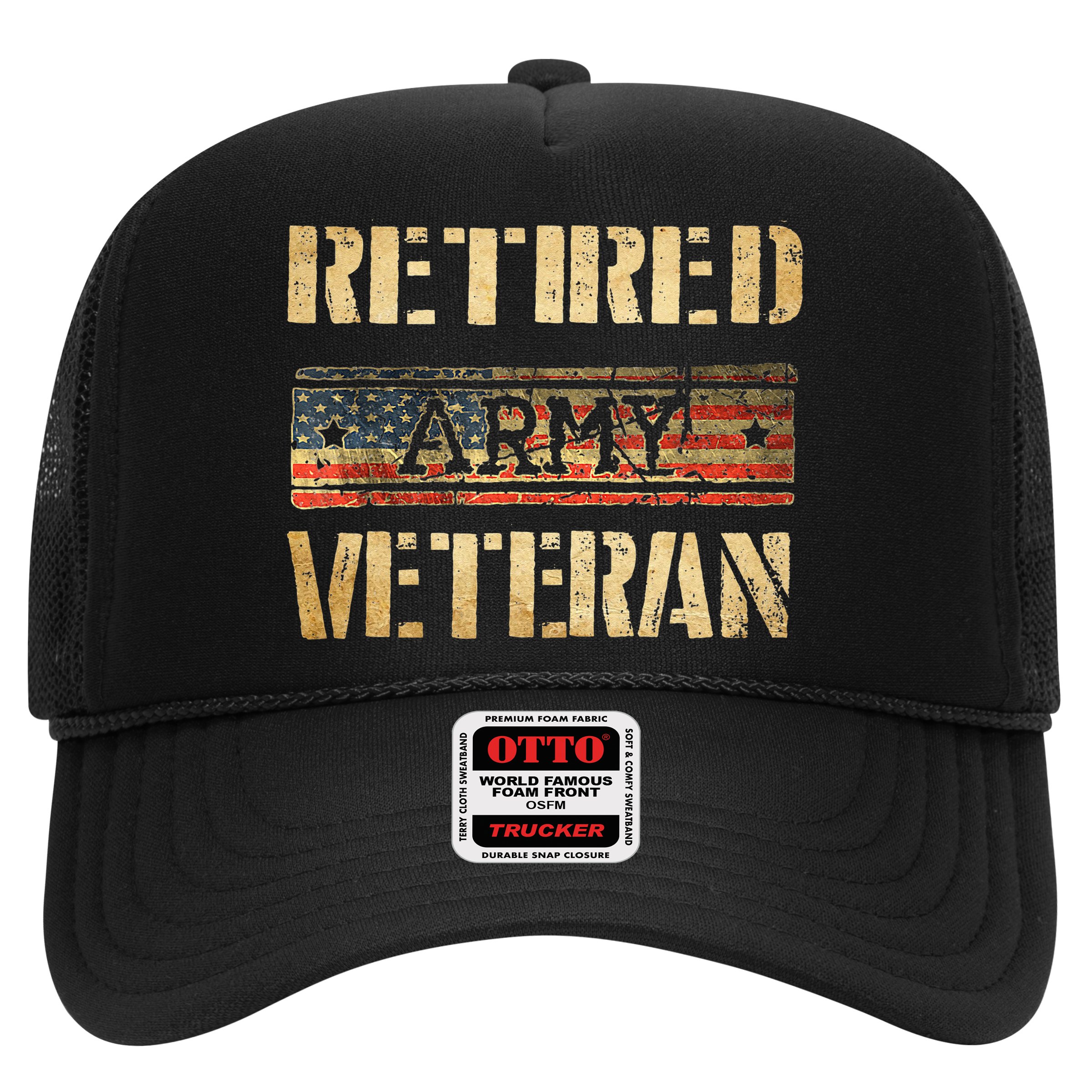 Retired army veteran Hat