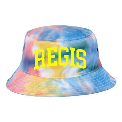 Regis Arch Vintage Retro College Athletic Sports Tie Dye Newport Bucket Hat