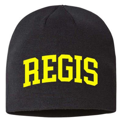 Regis Arch Vintage Retro College Athletic Sports Sustainable Beanie