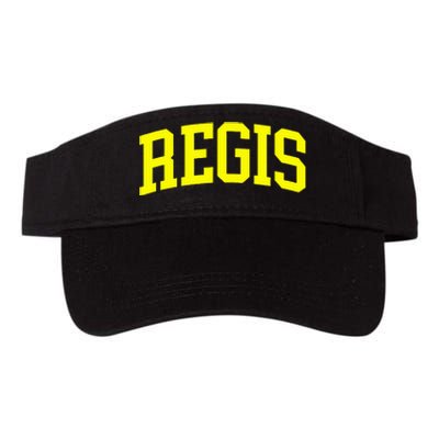 Regis Arch Vintage Retro College Athletic Sports Valucap Bio-Washed Visor