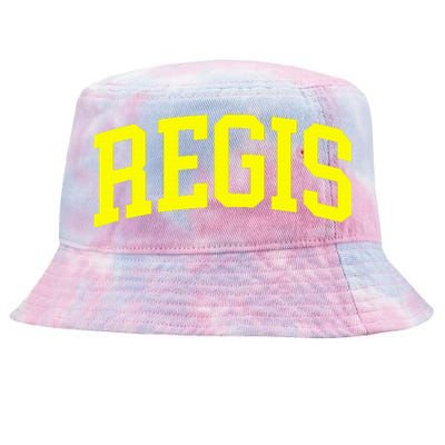 Regis Arch Vintage Retro College Athletic Sports Tie-Dyed Bucket Hat