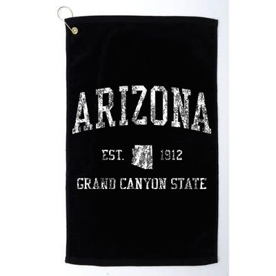 Retro Arizona Vintage Sports Design Golf Towel