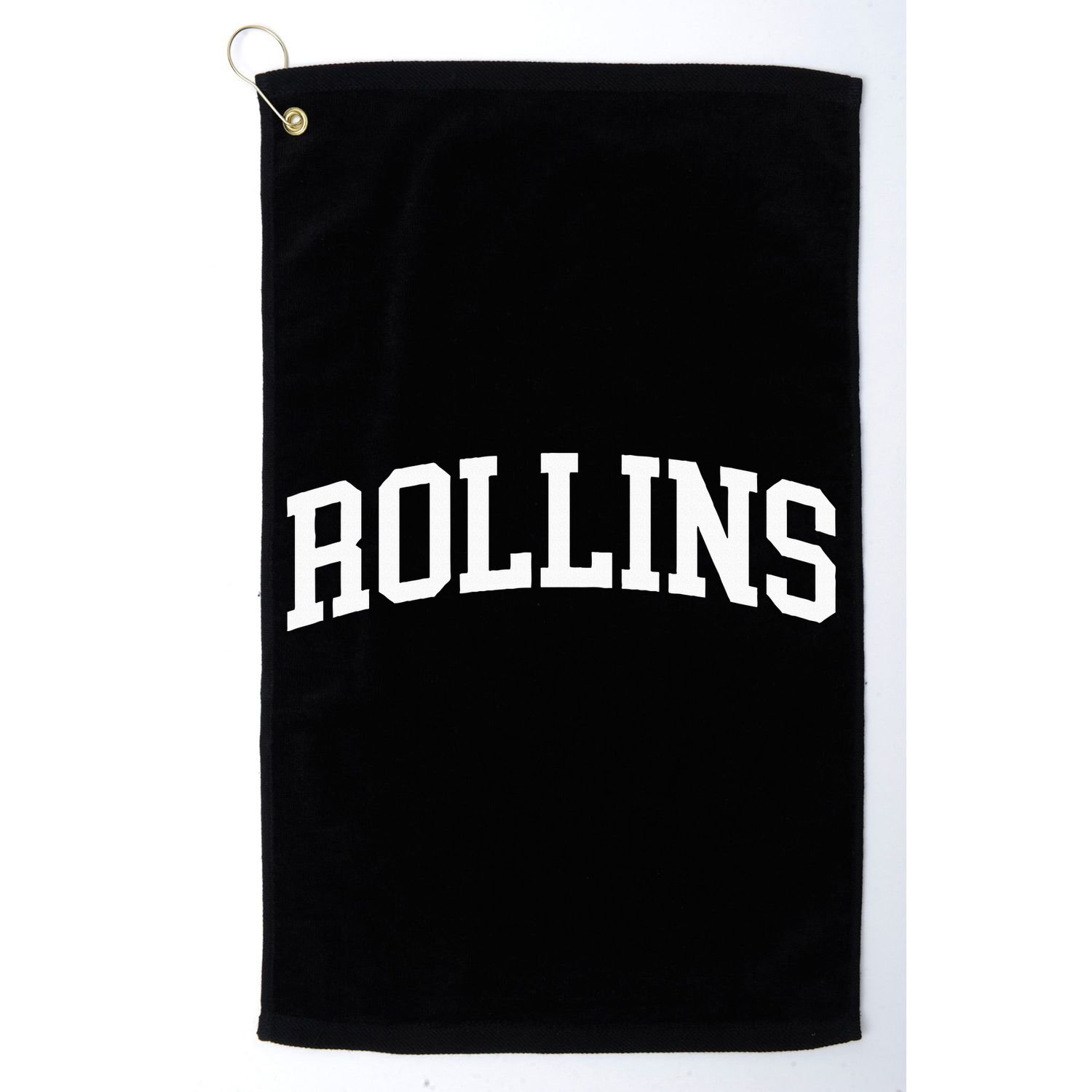 Rollins Arch Vintage Retro College Athletic Sports Golf Towel