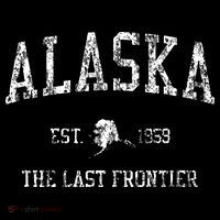 Retro Alaska Vintage Sports Baby Bodysuit