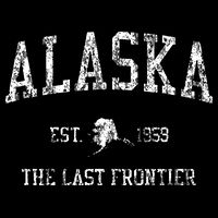 Retro Alaska Vintage Sports Toddler T-Shirt